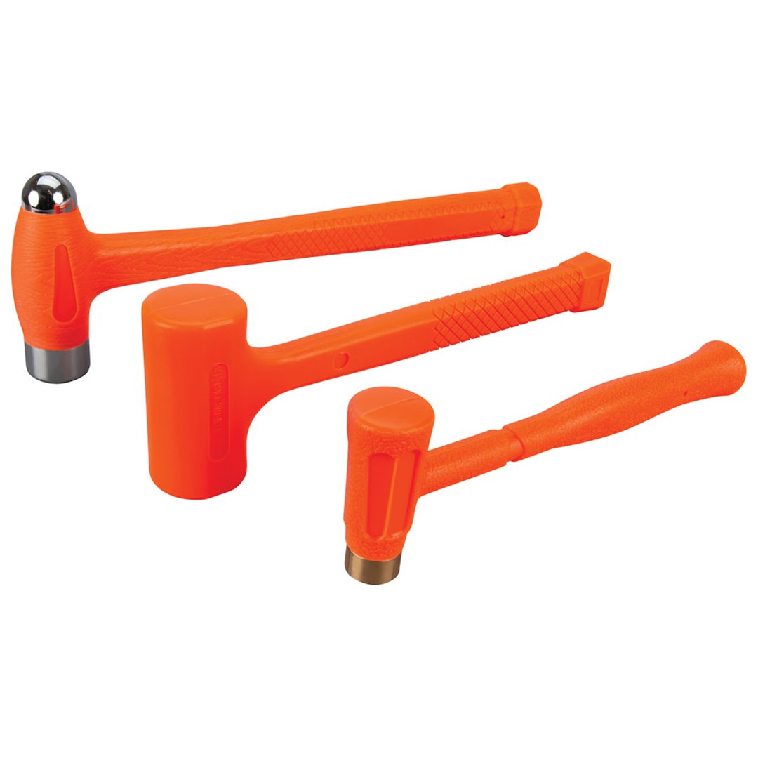 PERFORM TOOL 3PC DEAD BLOW HAMMER SET [M7234]
