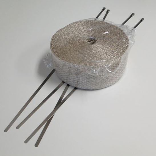 Helix Racing 2' X 25 FT.TAN Exhaust Wrap Kit W/ [525-2004]
