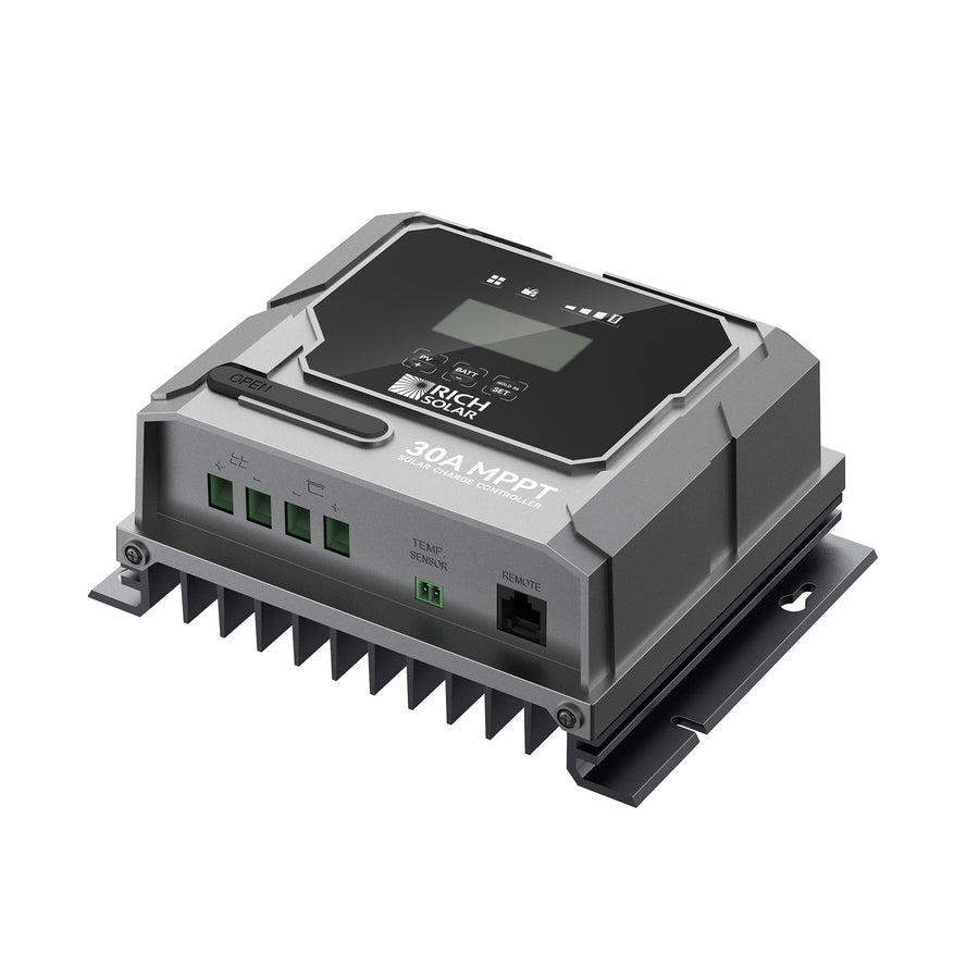 RICH SOLAR BRAVO 30A MPPT CHARGE CONTROLLER BT [RS-MPPT30PB]