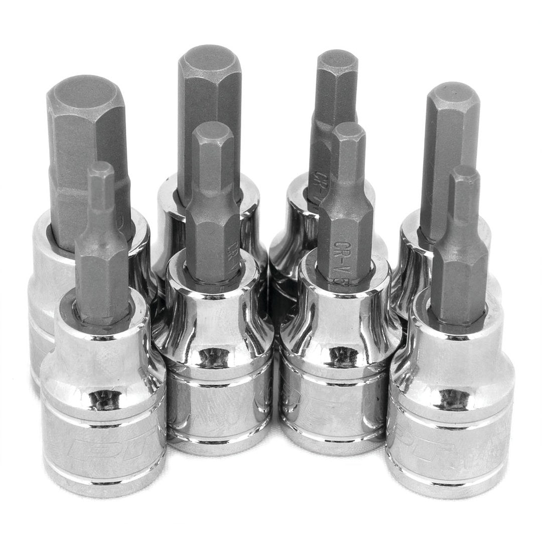 PERFORM TOOL HEX BIT SOCKET SET [W38870]