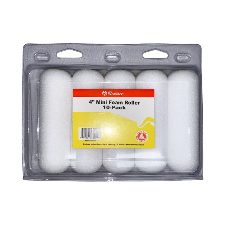 REDTREE IND MINI FOAM ROLLER REFILL (10 PACK) [36067]