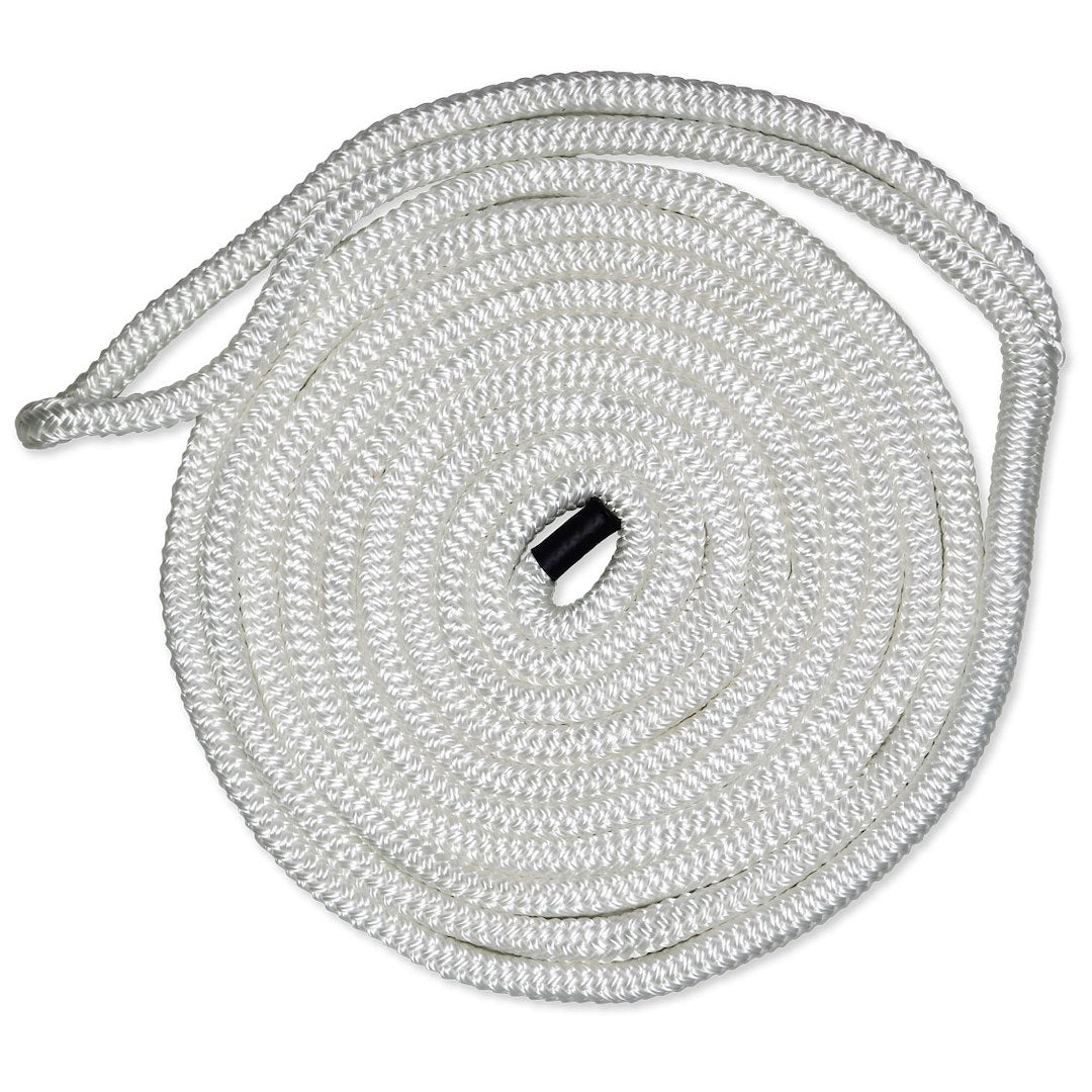 CMP GROUP 1/2IN-25FT DBLBRD CMP DOCKLINE WHT [CDL1225WH]