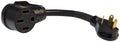 VALTERRA LLC 30AM-50AF 12' ADAPTER  BLACK  BULK [A10-3050FBK]
