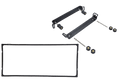 SIMRAD NSX 3015UW REAR MOUNT KIT [000-16222-001]