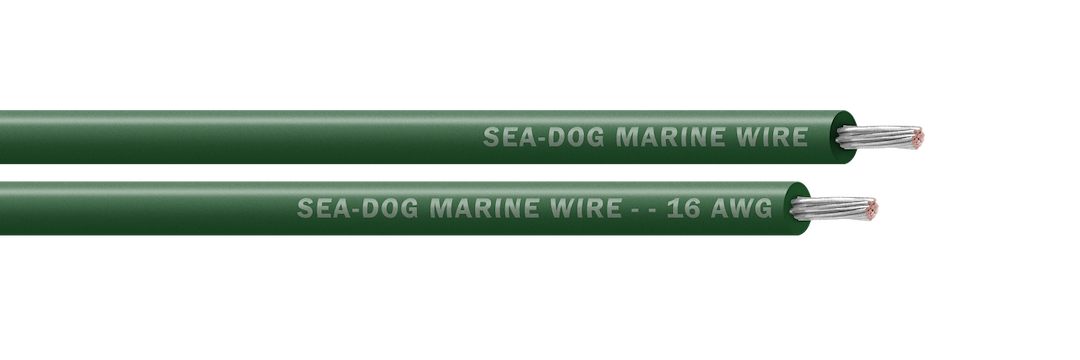 SEA DOG 16 AWG GREEN 100FT PRIMARY WIR E [8016042]