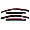 TRAILFX TFX INCHANNEL WNDW VENTS SMOKE 4PC [4977IC]