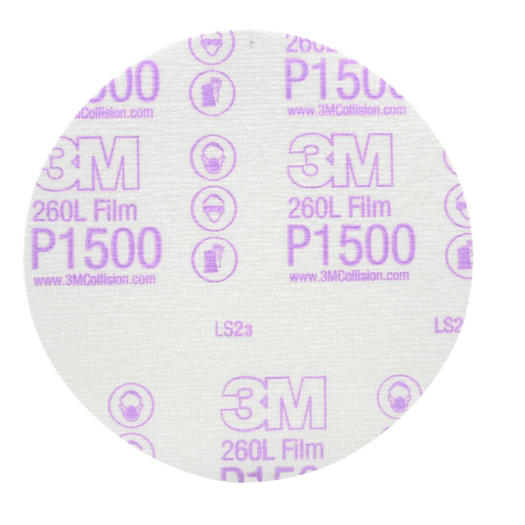3M Hookit Grt1500 6' 100/Bx [00950]