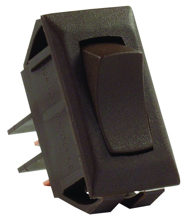 JR Products 12v Mom-on/Off Sw  Br [12715]