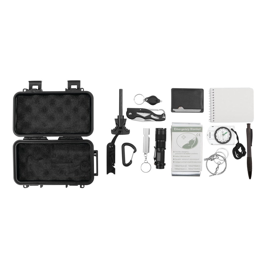 PERFORM TOOL 12-IN-1 OUTDOOR SURVIVAL KIT [W9404]