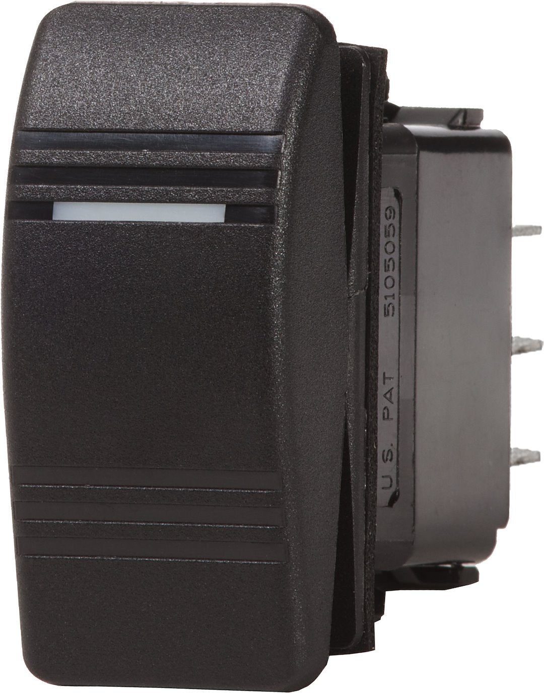 BLUE SEA SWITCH CONTURA SPDT (ON)-OFF-ON BLK [8284-BSS]