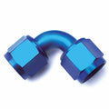 SPEEDFX -8AN 90  BLU SWIVEL COUPLER [560890]