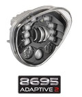 Jw Speaker 8695a2-12v LED Headlight  Black [0555151]