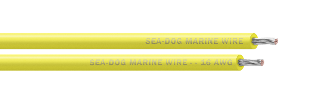 SEA DOG 16 AWG YELLOW 100FT PRIMARY WI RE [8016032]