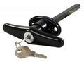 JR Products Locking T-Handle  Bk [10985]