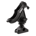 SCOTTY INC. BAITCAST/SPIN ROD HLDR BLK POST MNT [0280-BK]
