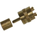 SHAKESPEARE CENTERPIN PL-259 CONNECTOR [PL-259-CPB-G]