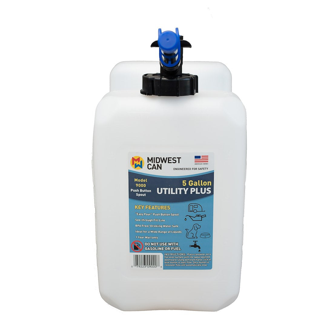 MIDWEST CAN 5 GALLON UTILITY JUG [9000]