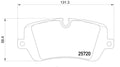 HELLA DISC BRAKE PAD [355020361]