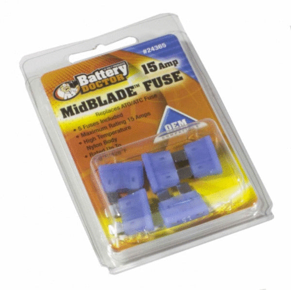 WIRTHCO MID BLADE FUSE-15 AMP [24365]