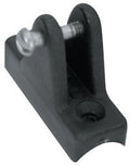 WHITECAP IND 7/8' RAIL HINGE (PR.) - BLK [3443BP]