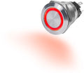 BLUE SEA SWITCH BUTTON SS 10A OFF-ON RED [4162-BSS]