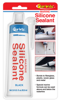 STAR BRITE SILICONE SEALANT 2.8OZ BLK - CA [082103]