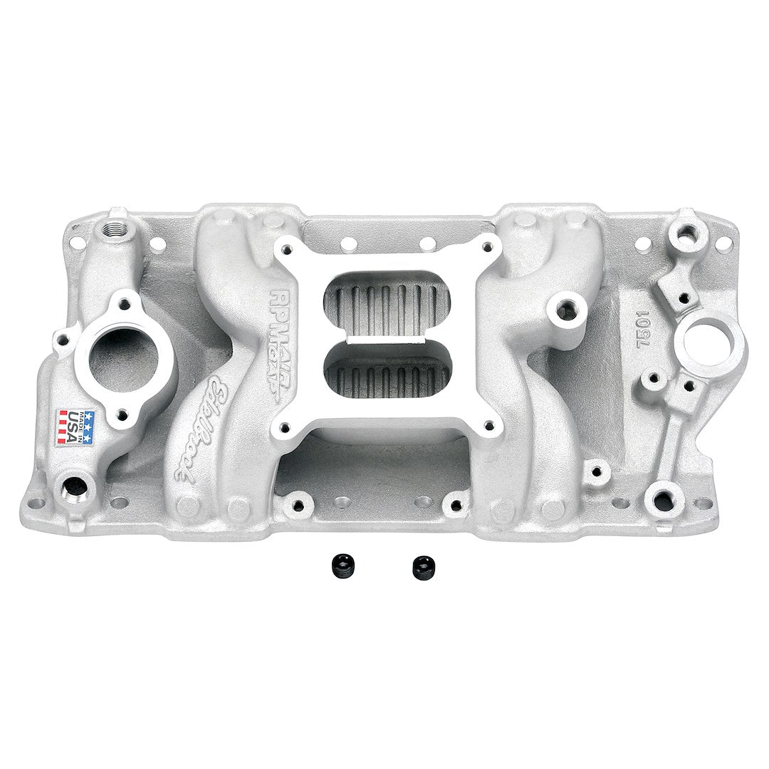 EDELBROCK PERF RPM AIR GAP MANIFOLD [7501]