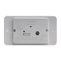 MTI INDUSTRY CARBON MONOXIDE ALARM - WHITE FLUSH [62-542-WT-TR]