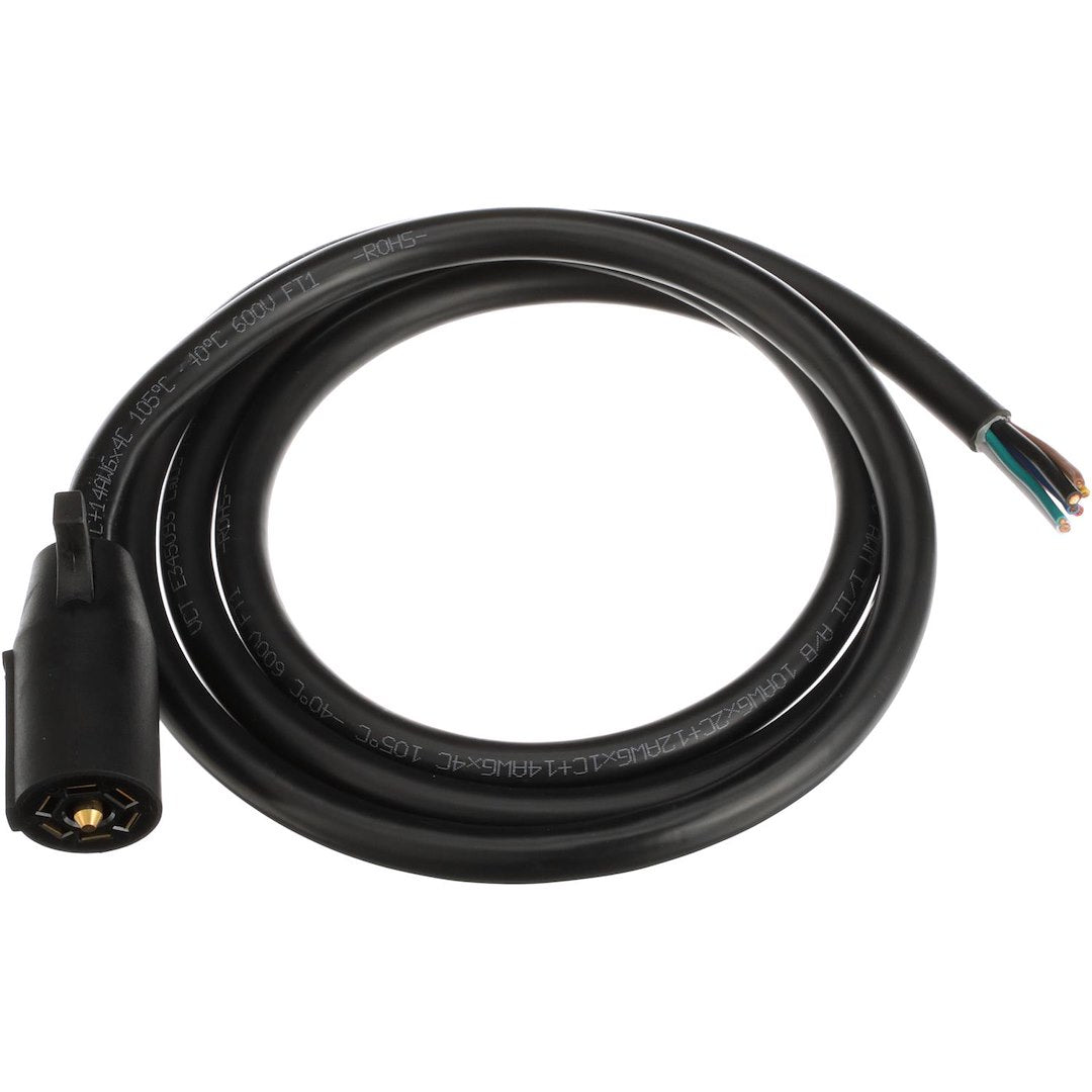 POLLAK OVER MOLDED TRAILER END/RV PLUG WIT [10-117V]