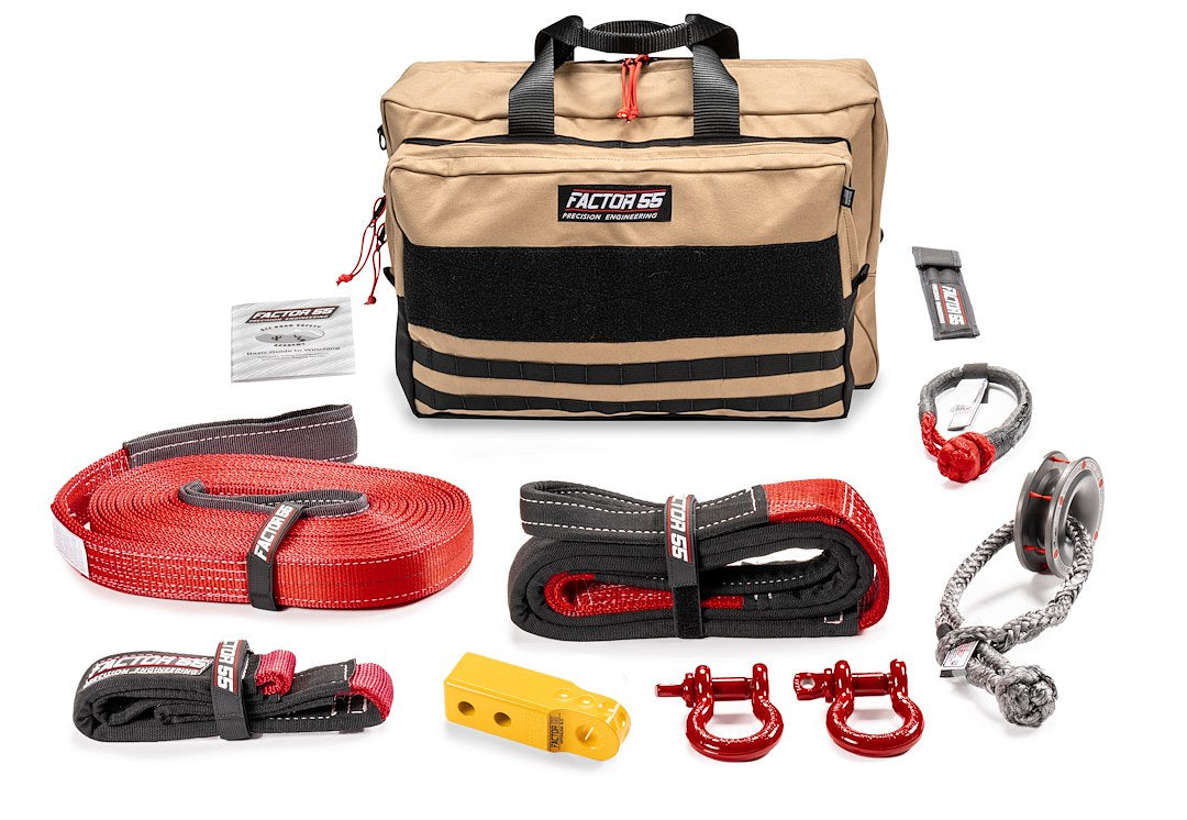 Factor 55 SWTH Veh Rec Kit  Yel Hitch  L [00475-03-LARGE]
