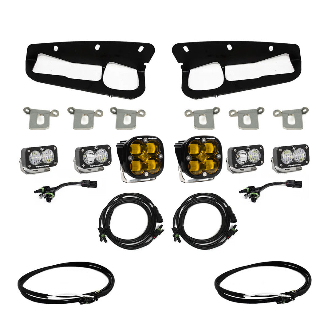 BAJA DESIGN WITH S2 SPORT/ DRIVING COMBO PAIR; [447762UP]