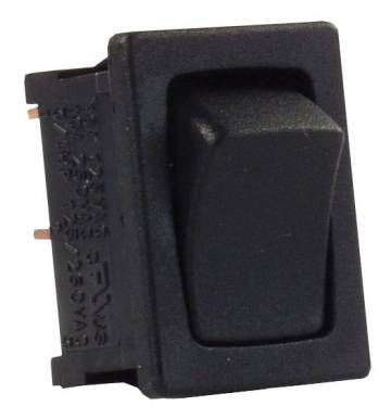 JR Products Mini-12v on/Off Sw  Bk/Bk [12781-5]