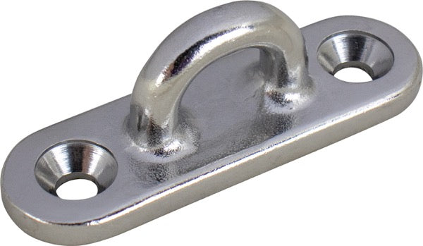 SEA DOG STAINLESS OBLONG EYE PLATE 3' [088721]