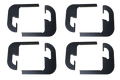 GEN-Y HITCH BRACKETS - GM 2500HD CREW CAB 2014- [GH-25105]