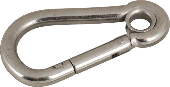 SEA DOG STAINLESS SNAP HOOK W/EYE 3-1/ [151585-1]