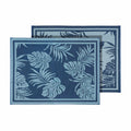 FAULKNER MAT PARADISE 9X12 BLUE [48896]