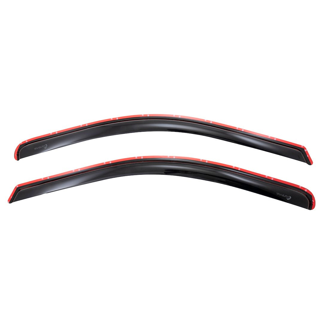 TRAILFX TFX INCHANNEL WNDW VENTS SMOKE 2PC [2446IC]