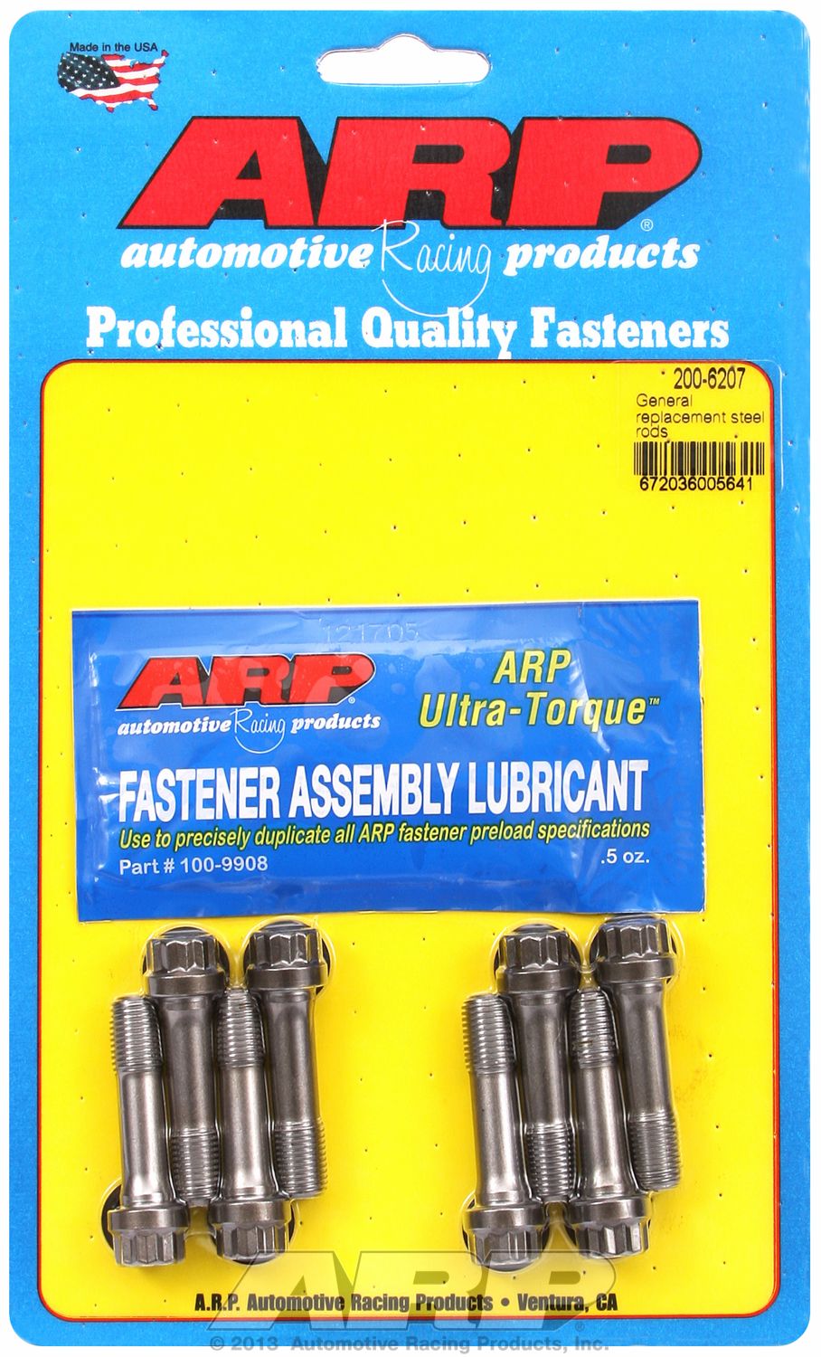 ARP ROD BOLT KIT 8 PC [200-6207]