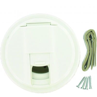 VALTERRA LLC CABLE HATCH UNV RND WH CD [A10-2130VP]