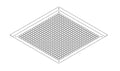 COLEMAN RVP GRILLE PLASTIC POLAR WHIT [6798-3041]