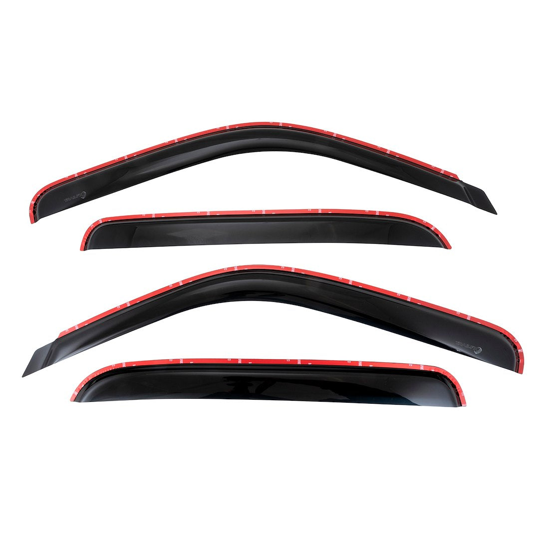 TRAILFX TFX INCHANNEL WNDW VENTS SMOKE 4PC [4355IC]