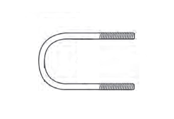 DEXTER AXLE U-BOLT   5/8-11    8.94 LONG FOR 5. [011-077-00]