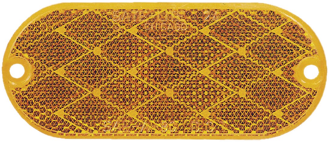 PETERSON MFG 2PK REFLECTOR AMBER [V480A]