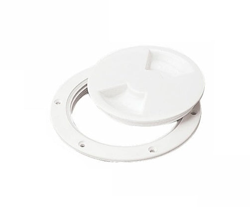 SEA DOG ABS DECK PLATE WHITE STANDARD [337140-1]
