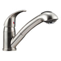 DURA FAUCET RV KITCHEN FAUCET NICKEL [DF-NMK852-SN]