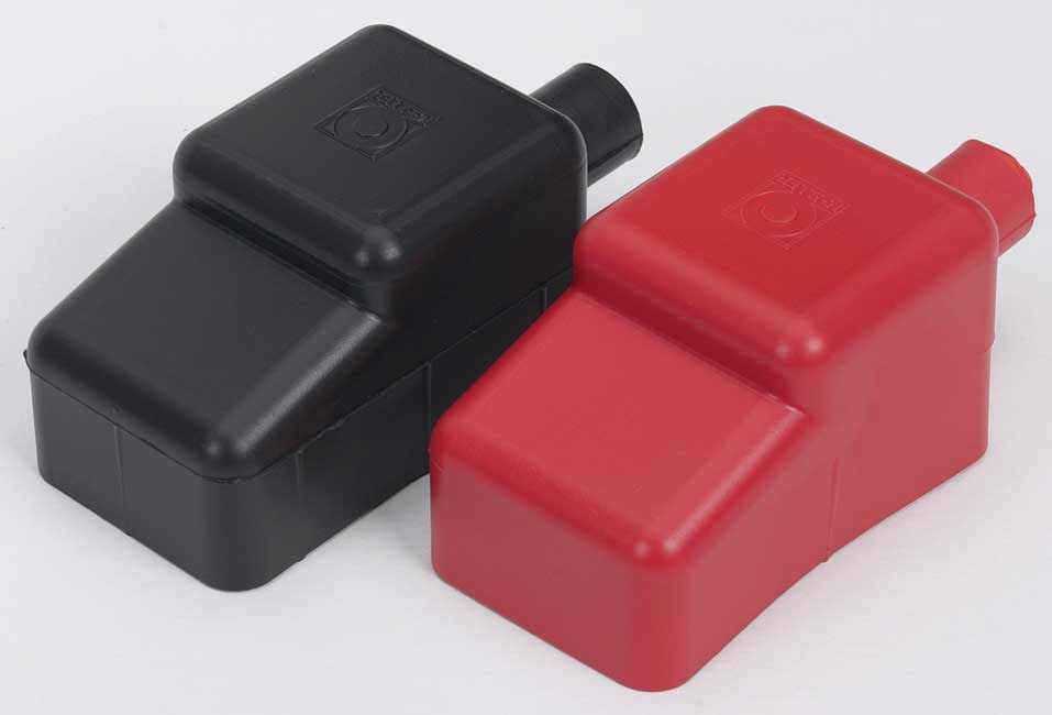 MOELLER BLACK BATTERY TERM COVERS BULK [099079-02]