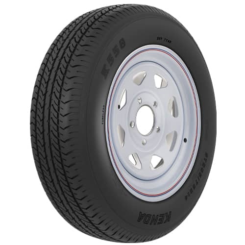 AMERICANA ST205/75R15 C/5H MOD WH W/STR [39064]