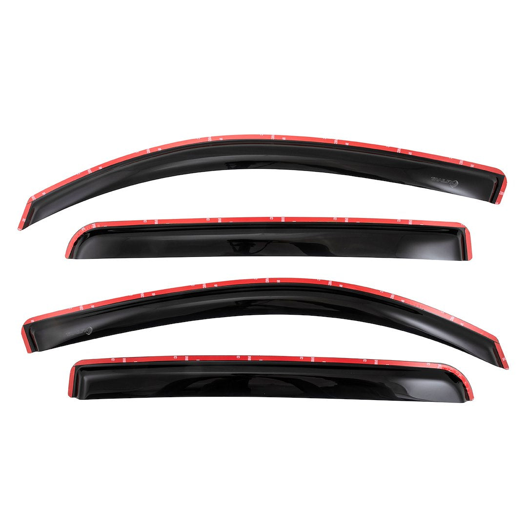 TRAILFX TFX INCHANNEL WNDW VENTS SMOKE 4PC [4768IC]