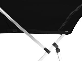 CARVER REPL PONT. TOP CANVAS- SUN BLK - 8' [8PONRCLA02]