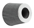 K&N FILTER UNIVERSAL CHROME FILTER [RG-1001WT]
